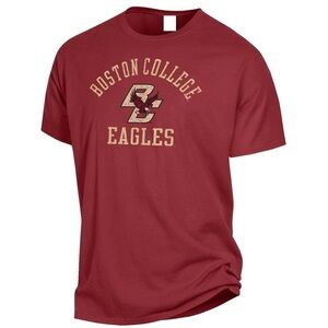 Boston College Eagles Arch Logo Garment Dyed T-Shirt